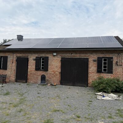 Motycz - instalacja 12,5 kW strona wschodnia